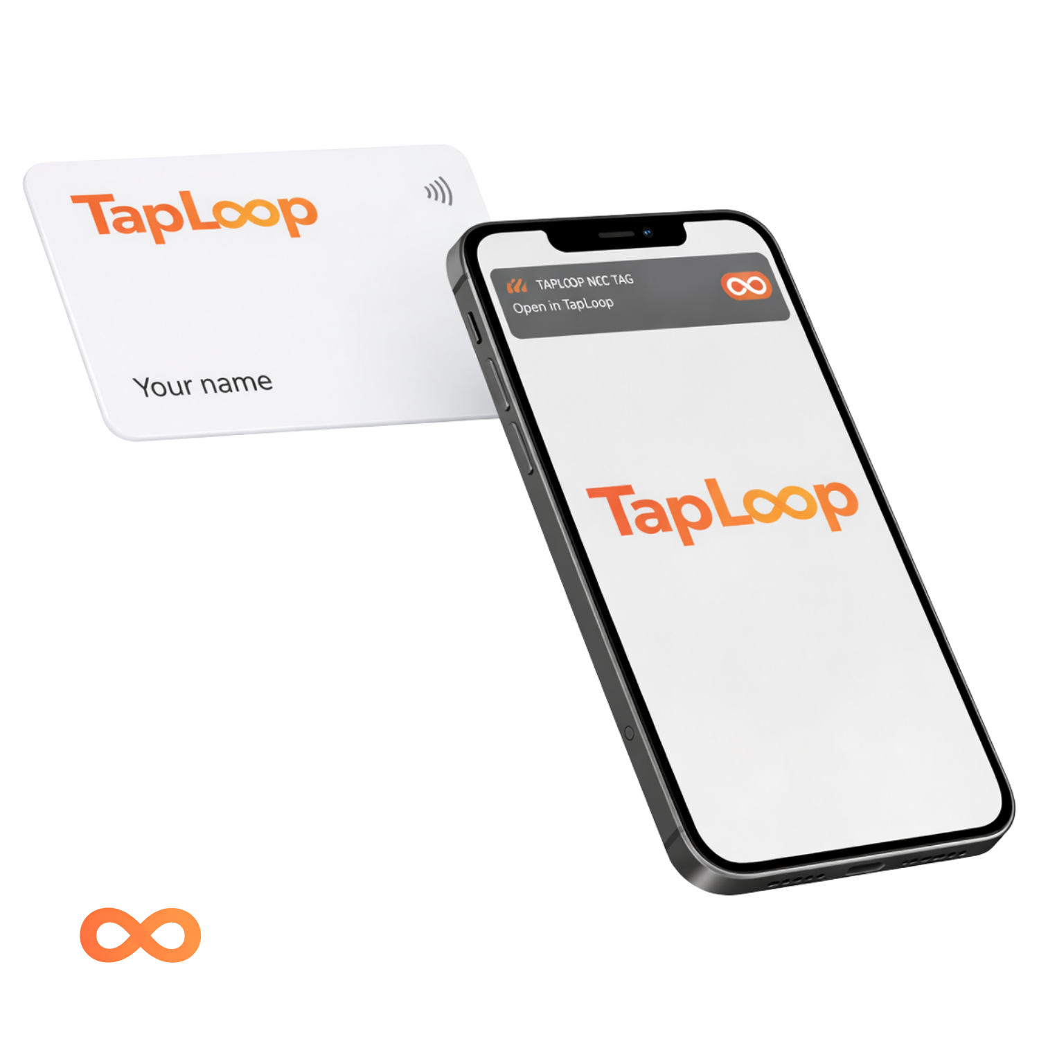 Tarjeta Digital NFC TapLoop – Conecta al instante