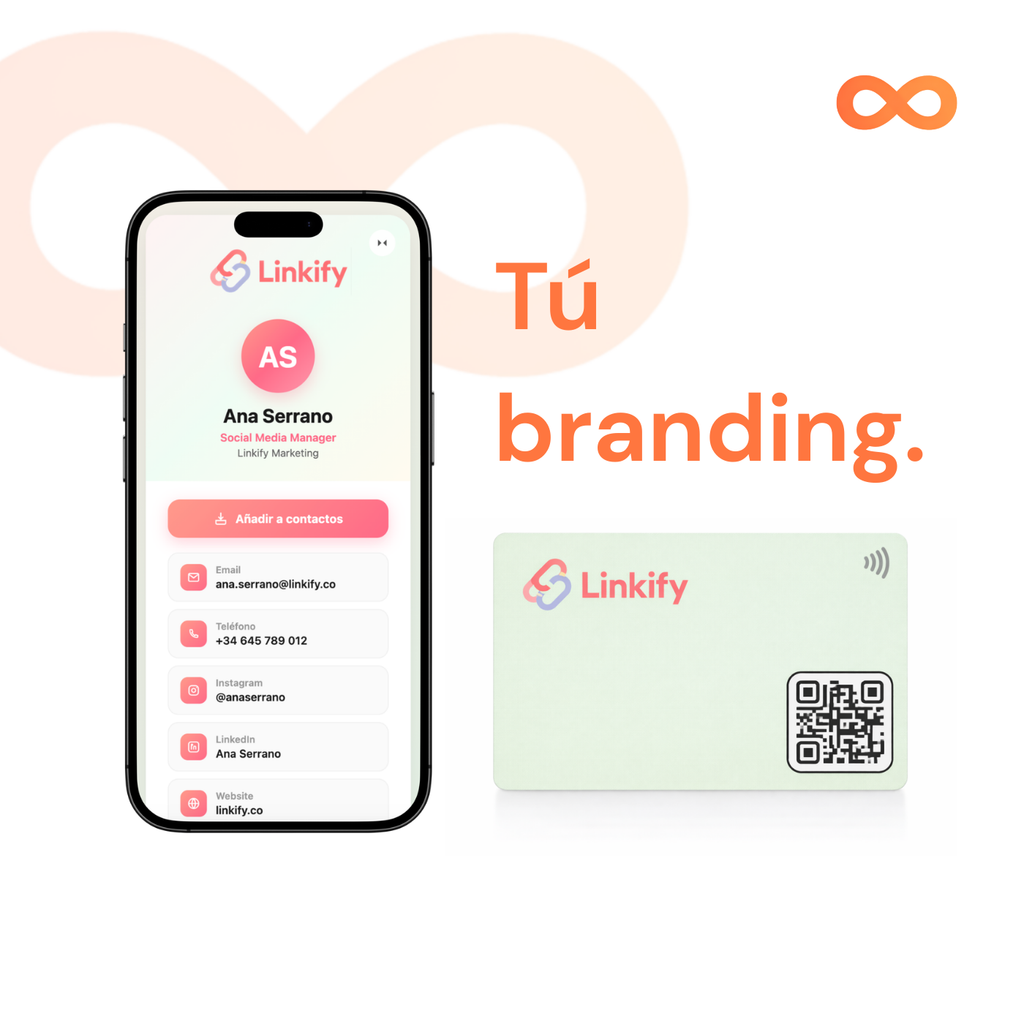 Tarjeta Digital NFC TapLoop – Conecta al instante