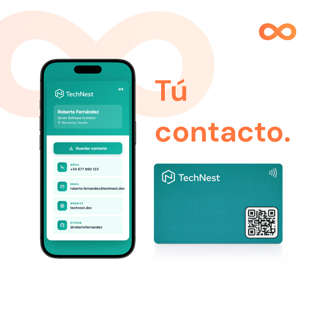 Tarjeta Digital NFC TapLoop – Conecta al instante