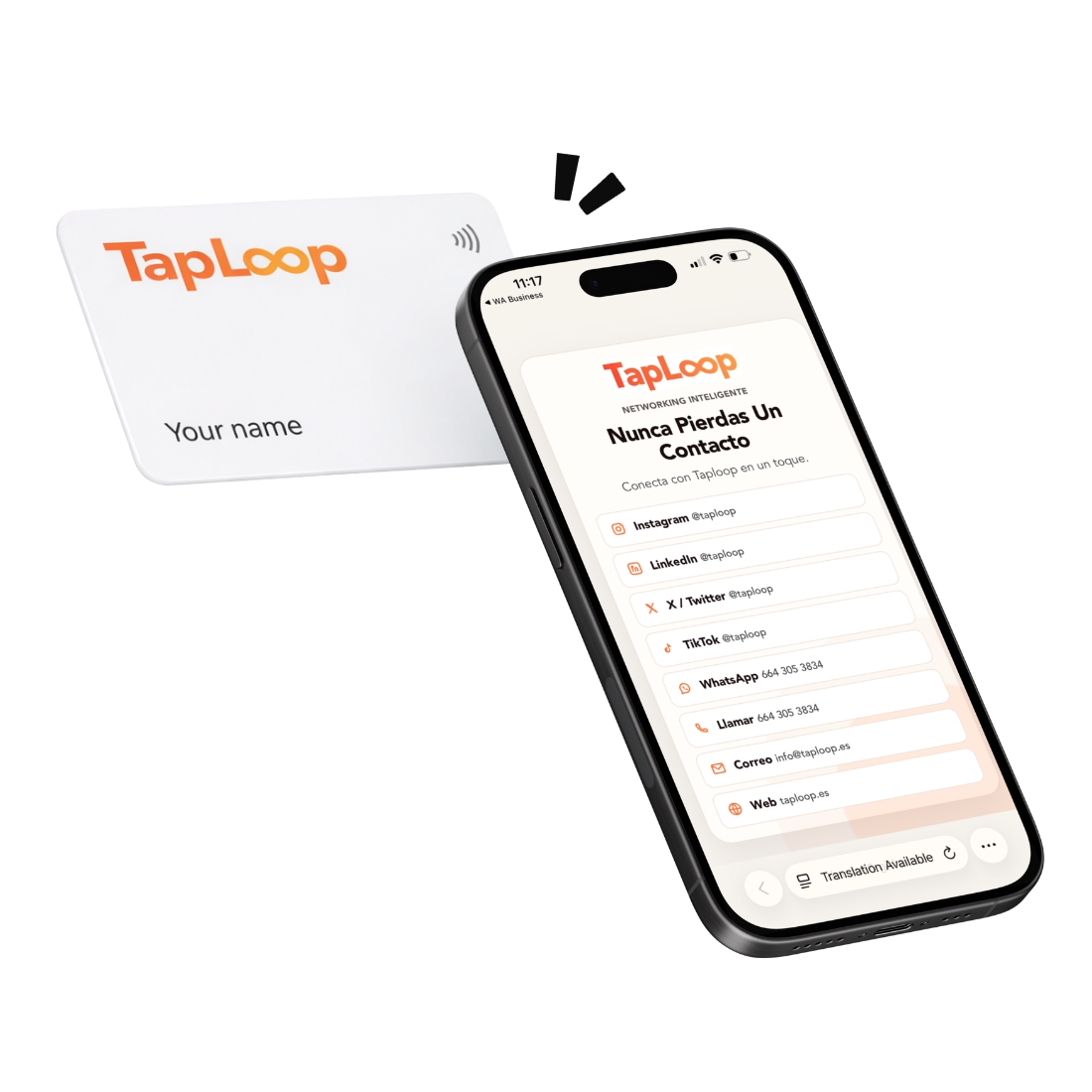 Conecta con TapLoop