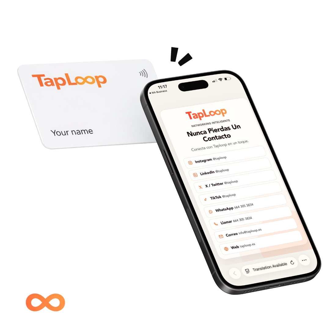 Tarjeta Digital NFC TapLoop